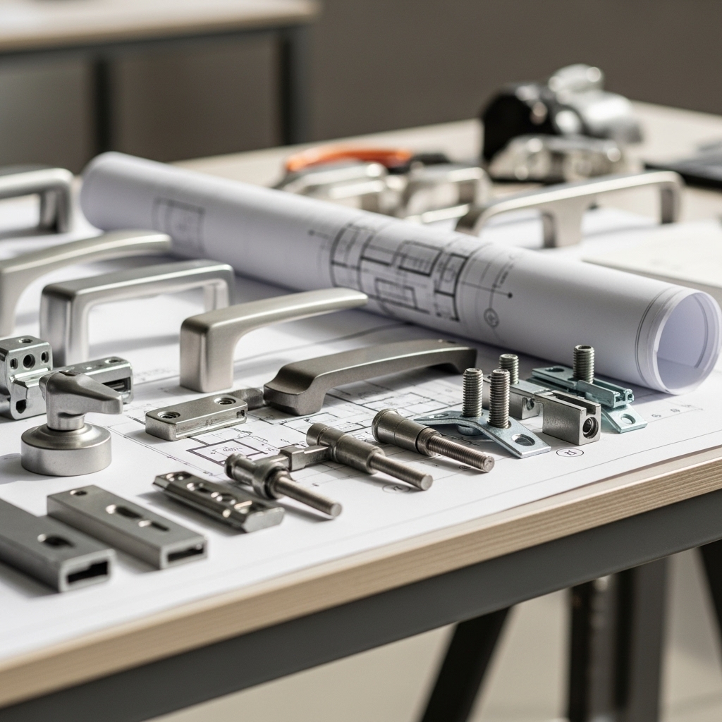 Construction and development hardware coordination for complex projects